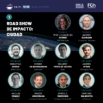 Speakers de charla, Road Show de impacto ciudad, en Cataliza 2023.